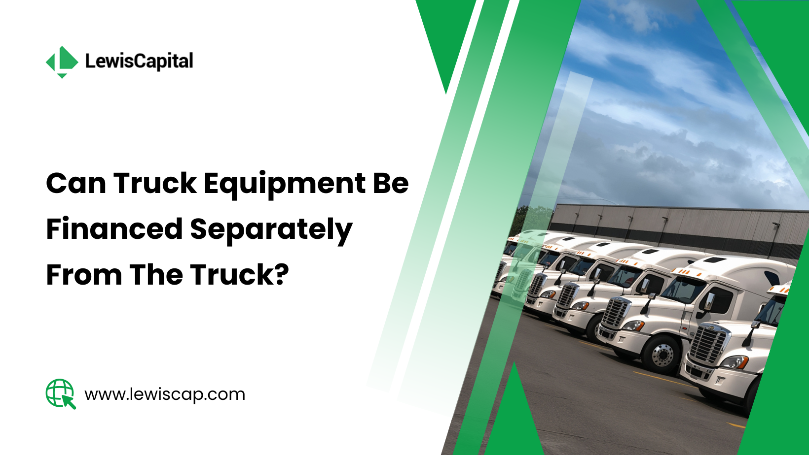 Can Truck Equipment Be Financed Without the Truck Loan