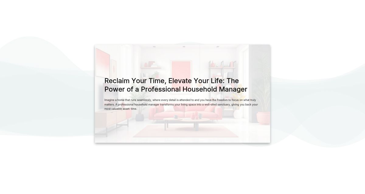 Best Household Management Palm Beach for Private Residences : simplebooklet.com