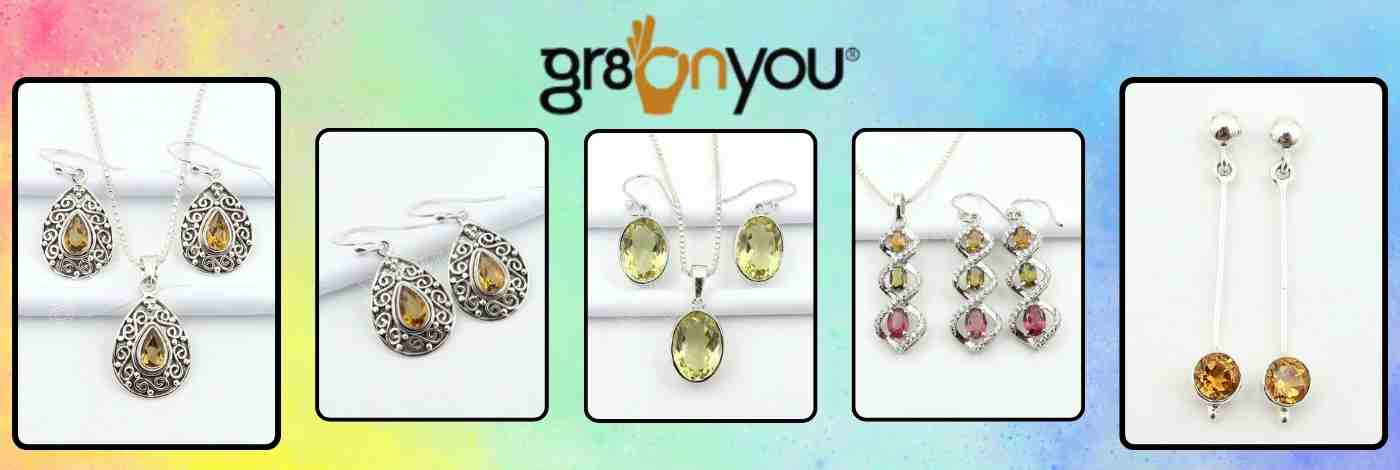 Why Is a Citrine Jewellery Set Perfect for a Bright and Elegant Look?