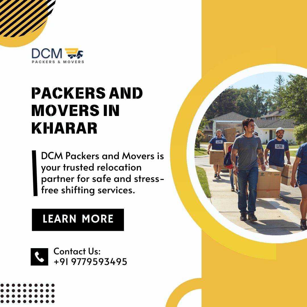 Packers and Movers in Kharar - Expert Mover in Punjab