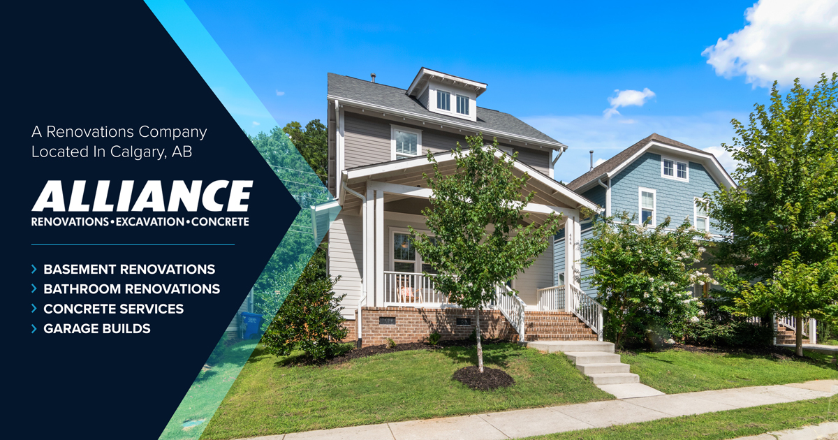 concrete Concrete in Calgary- Alliance Renovations