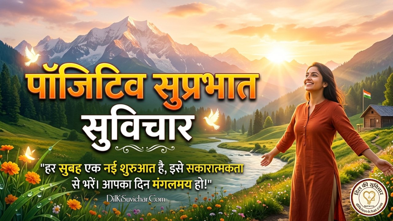 99+ पॉजिटिव सुप्रभात सुविचार: दिन की शुरुआत के लिए नए Quotes