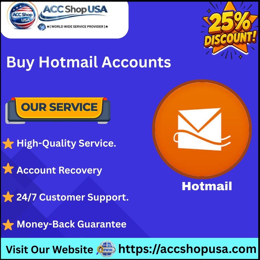 Buy Hotmail Accounts - 100% Aged, PVA & Cheap