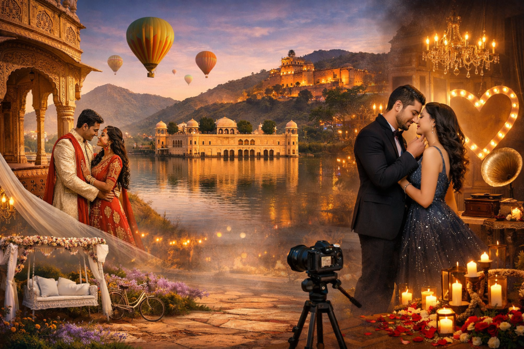 Why Book a Pre Wedding Photography Studio in Jaipur