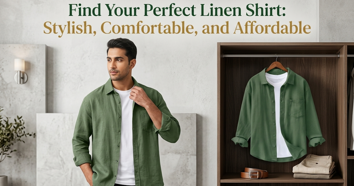 Find Your Perfect Linen Shirt: Stylish, Comfortable, and Affordable