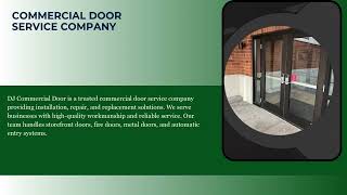 Reliable Apartment Building Doors Installation & Repair