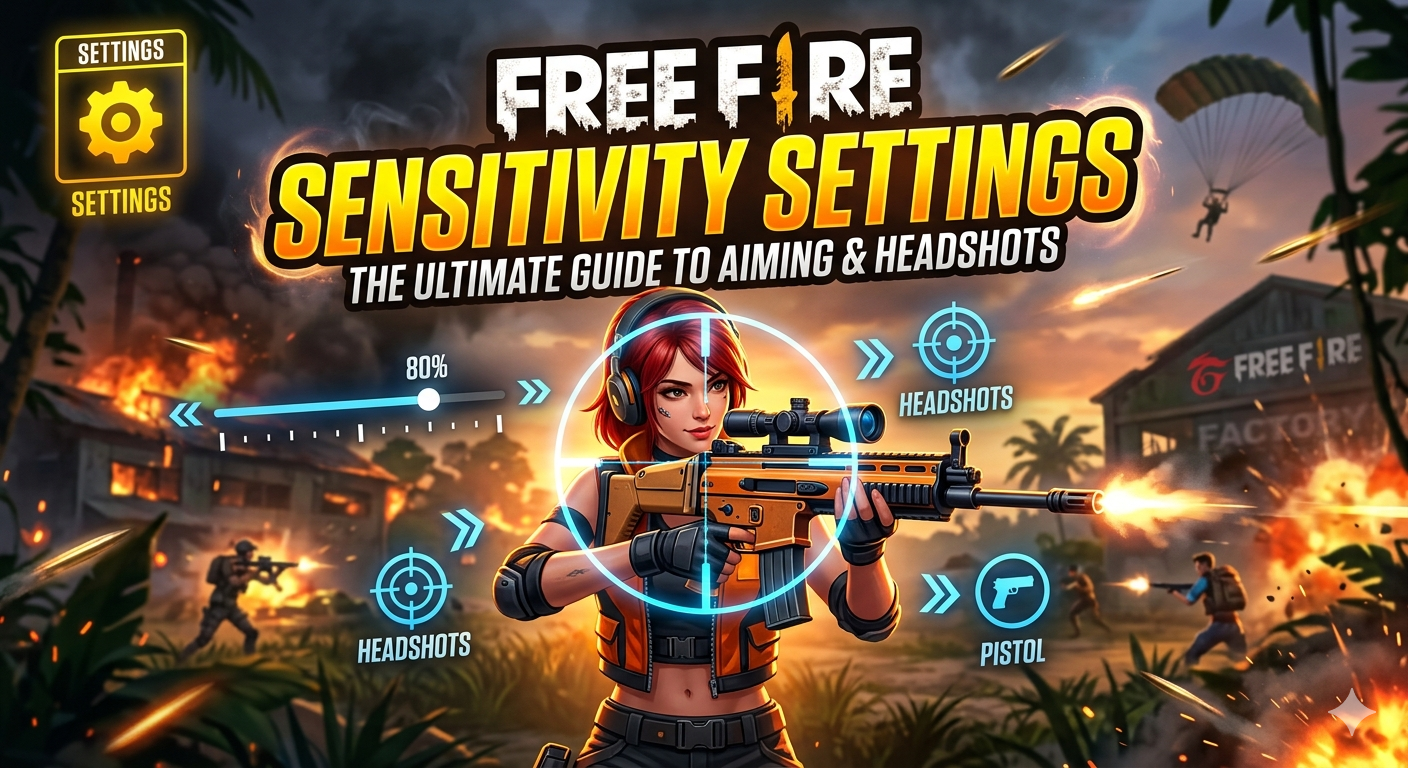 Top Free Fire Sensitivity Settings to Increase Headshot Rate