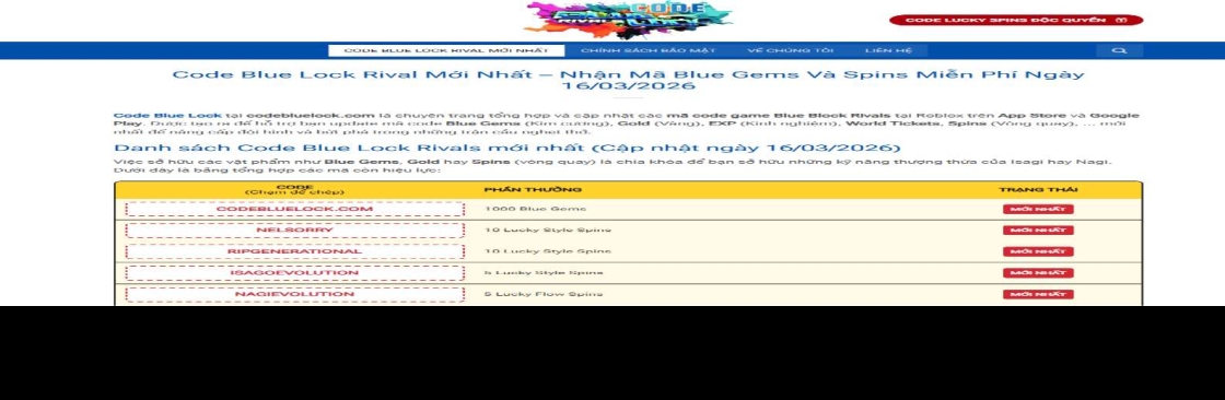 Code Blue Lock Rival Cover Image