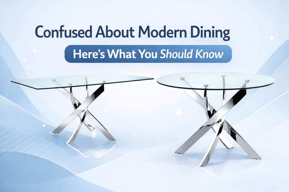 Confused About Modern Dining Tables? Here’s What You Should Know
