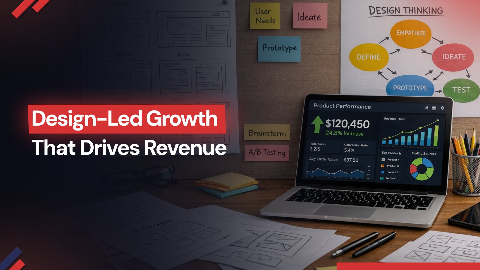 Design-Led Growth: How Strategic Design Drives Revenue