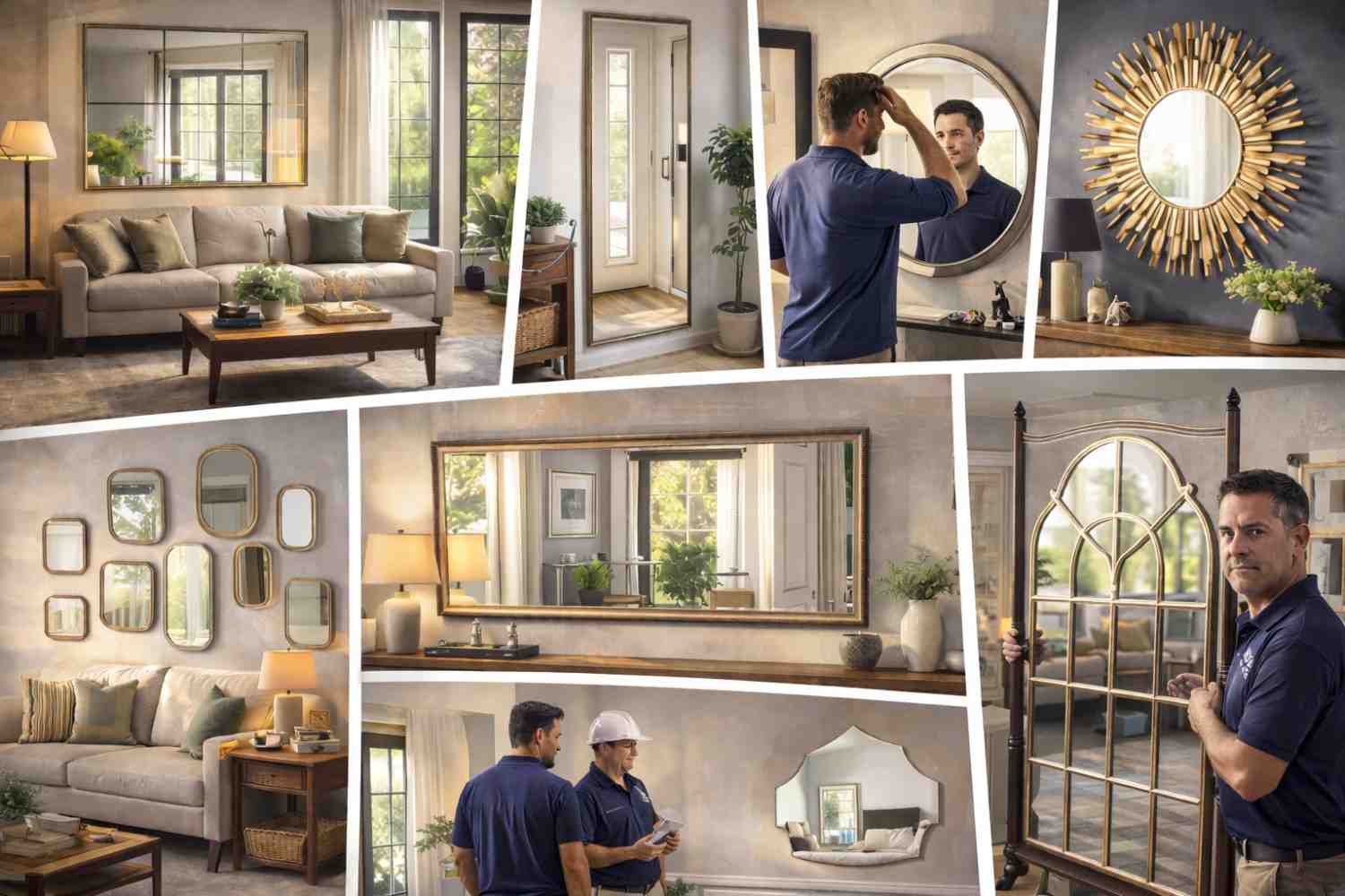 Buy Custom Mirror Glass South Carolina | Custom Design Mirrors USA