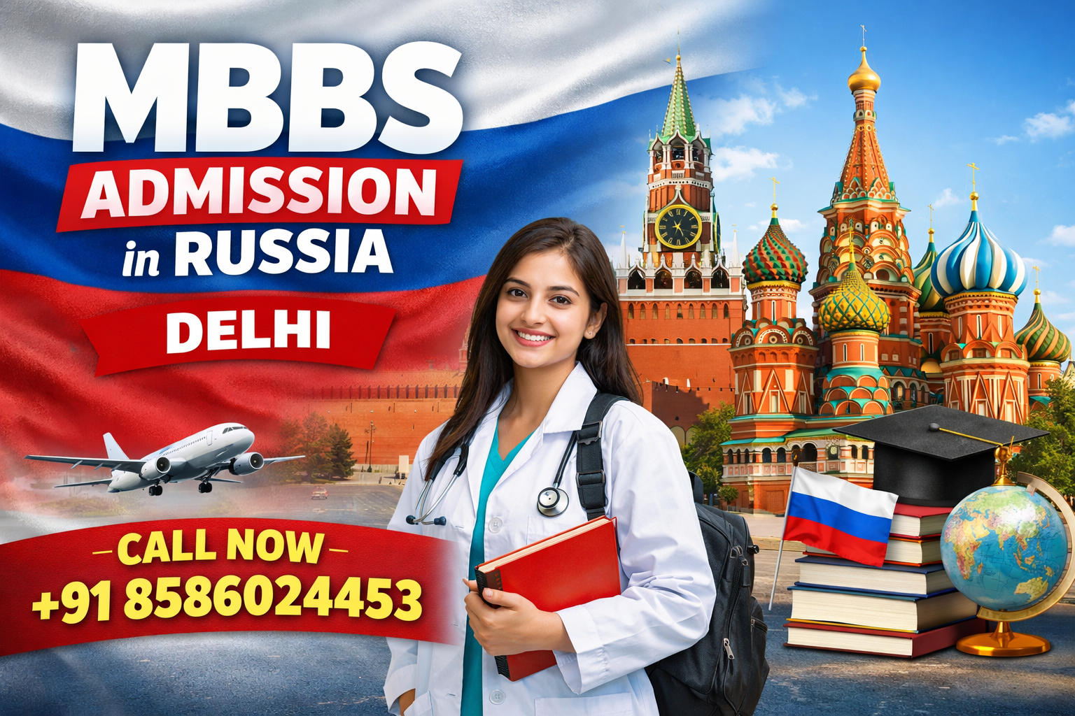 MBBS Abroad Consultants in Delhi NCR | Best Overseas Education | +91 8586024453.