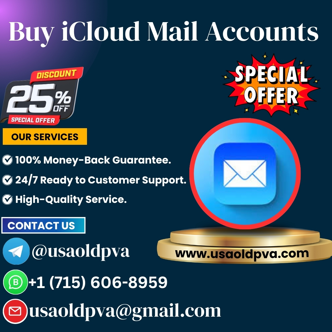 Buy iCloud Mail Accounts - 100% Verified & Fast Delivery.