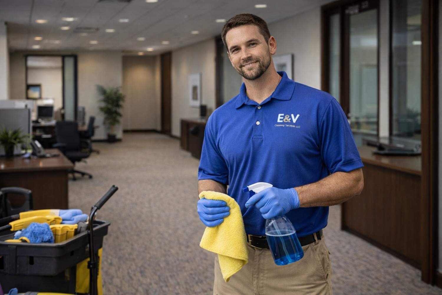 Professional Office Cleaning in Slidell, Mandeville & Hammond LA | Office Cleaning Company | EV Cleaning Services LLC