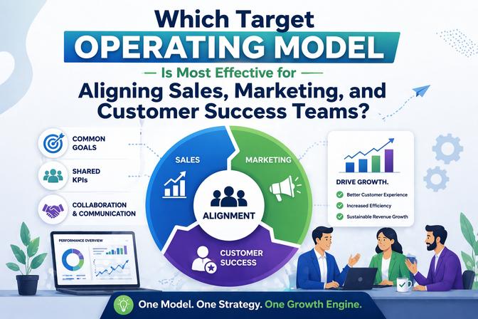 Which Target Operating Model Is Most Effective for Aligning Sales, Marketing, and Customer Success Teams? | Fruition Revops