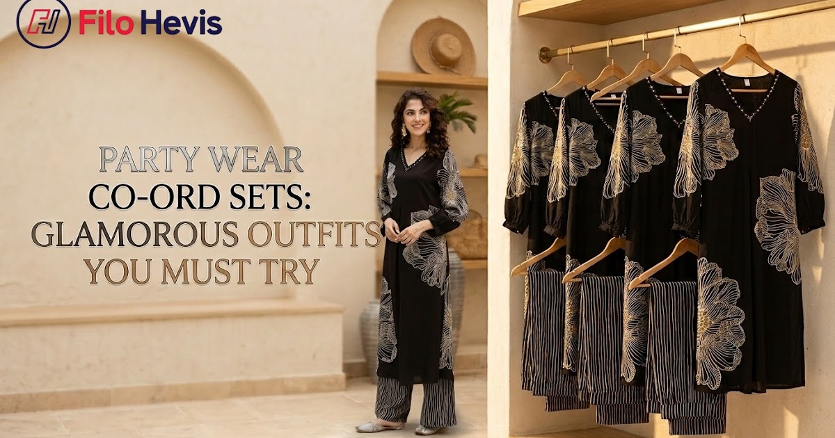 Party Wear Co-Ord Sets: Glamorous Outfits You Must Try
