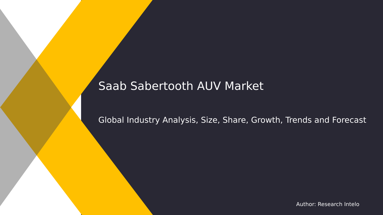 Saab Sabertooth AUV Market Research Report 2033