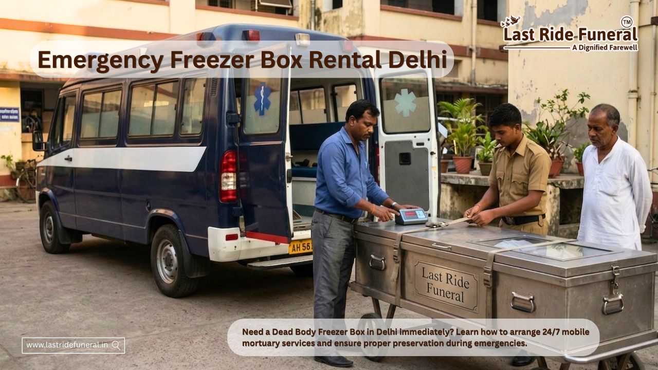 How to Arrange Dead Body Freezer Box in Delhi During an Emergency?