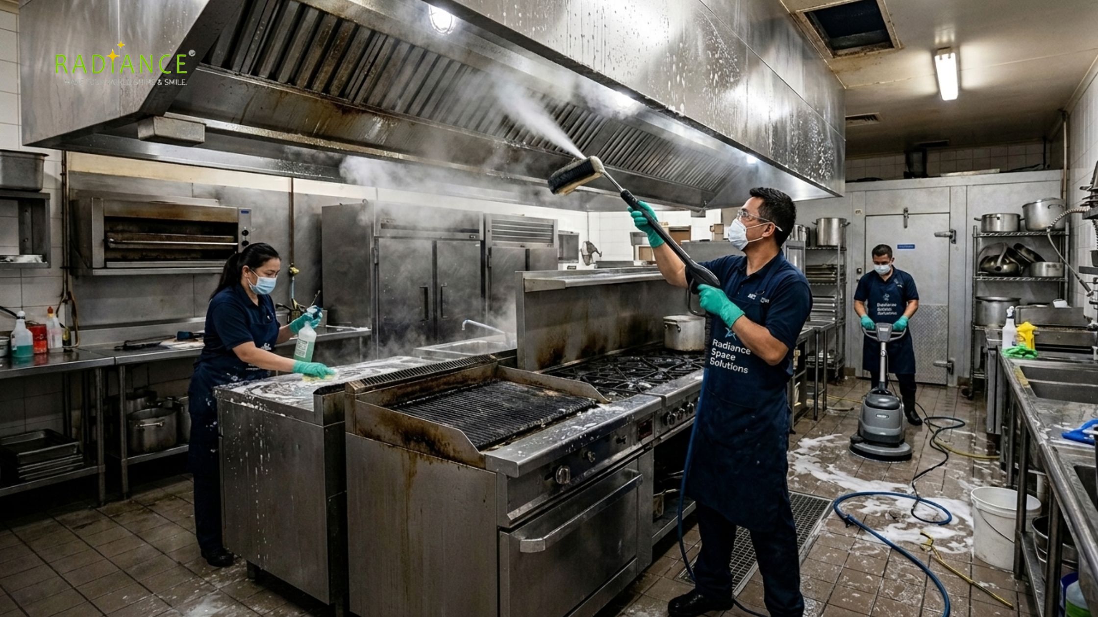 Commercial Kitchen Deep Cleaning in Delhi NCR