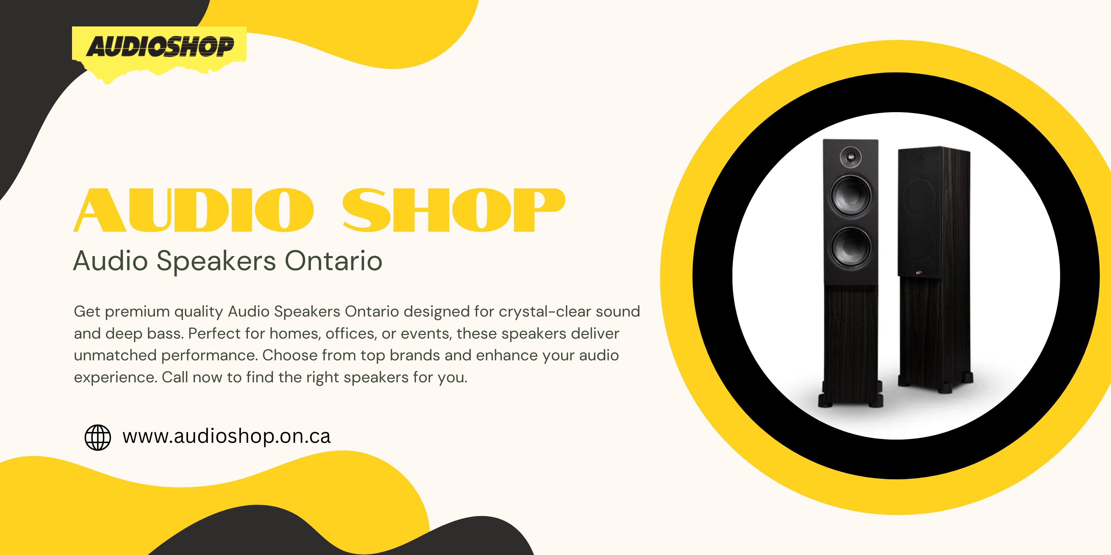 Audio Speakers Ontario - Gifyu