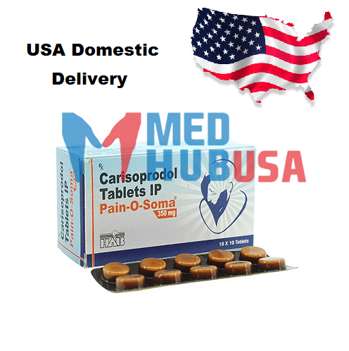 Pain O Soma 350mg - Fast Relief for Muscle Pain | US to US Shipping