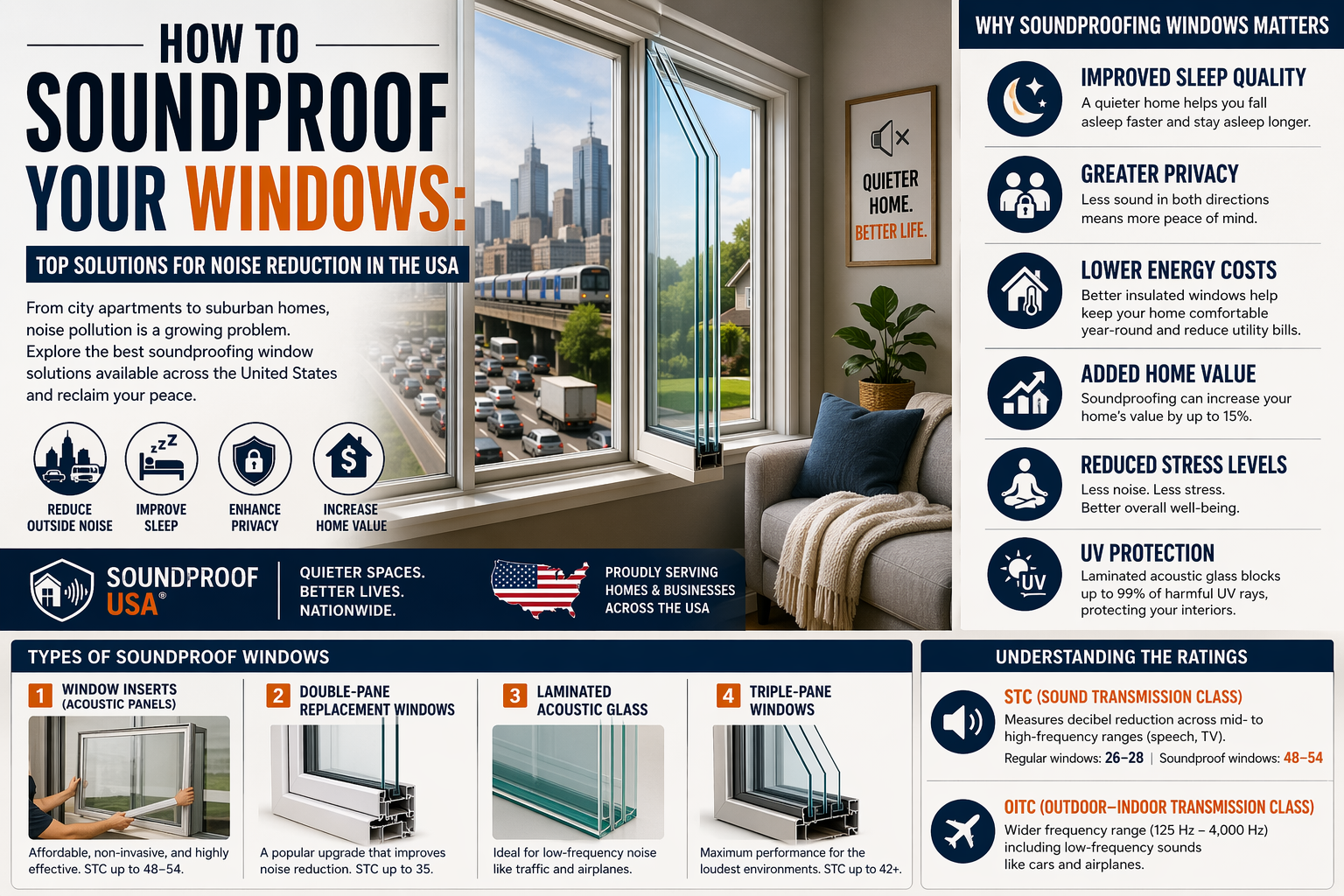 How to Soundproof Your Windows: – Soundproof USA