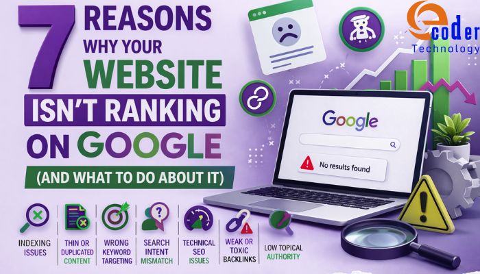 7 Reasons Why Your Website Isn't Ranking on Google