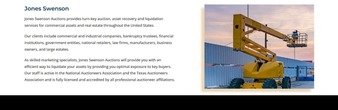 JonesSwenson Auctions Cover Image