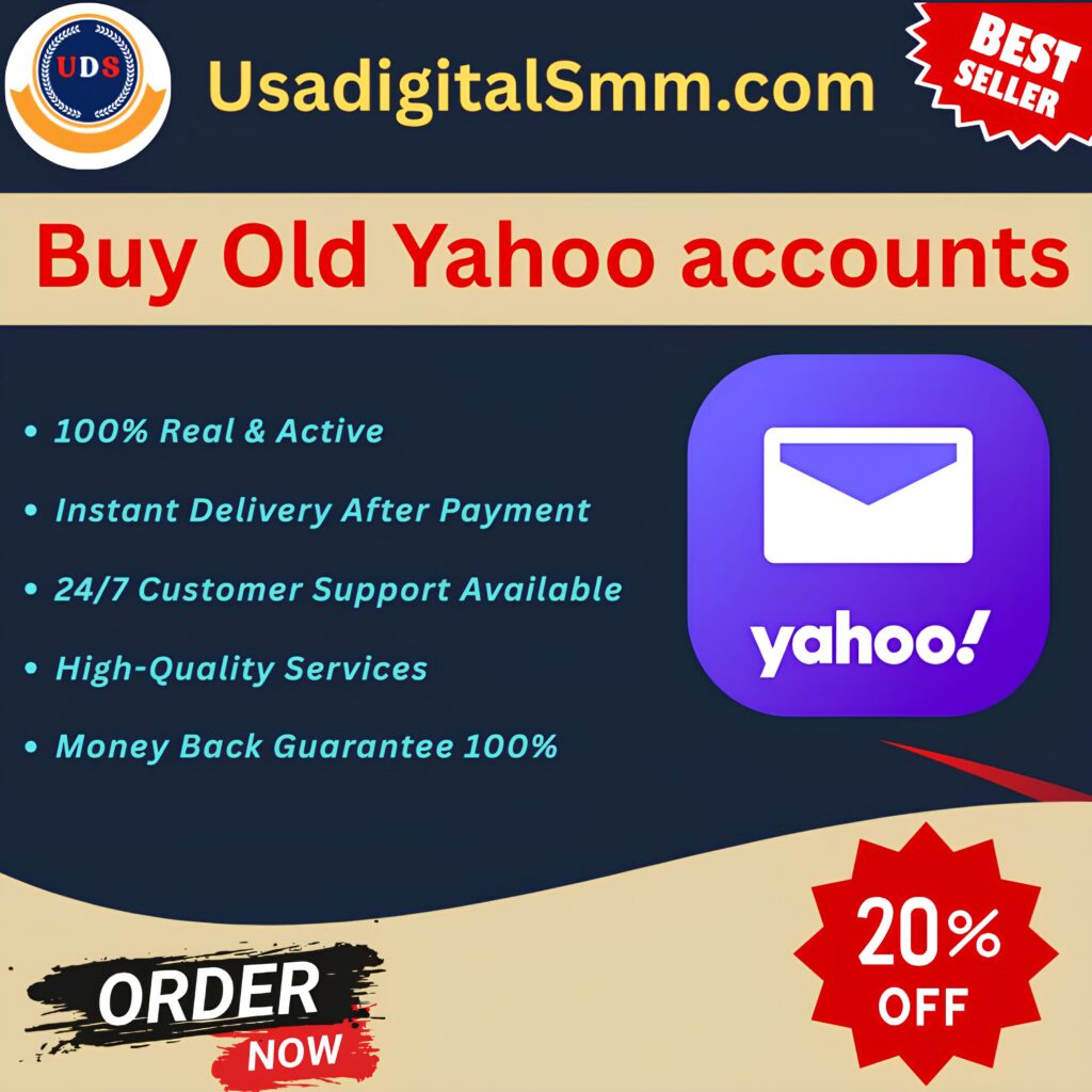 Buy Old Yahoo Accounts - Trusted Yahoo Accounts for Growth