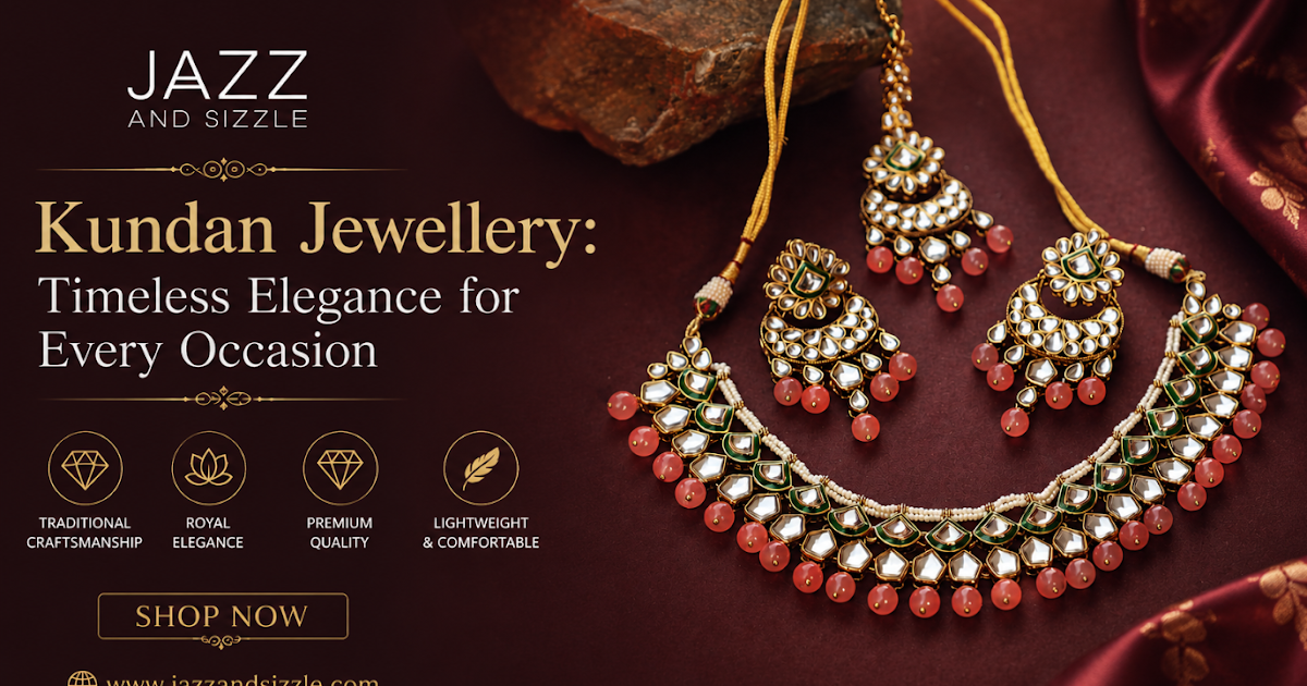 Kundan Jewellery Sets for Women | Jazzandsizzle