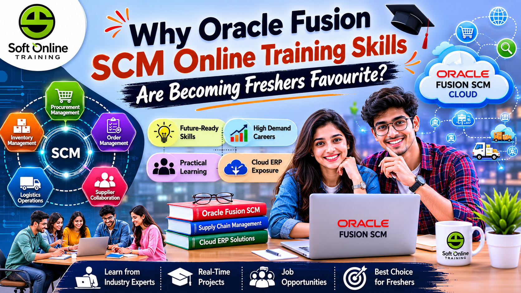 Why Oracle Fusion SCM Online Training Skills Are Becoming Freshers...