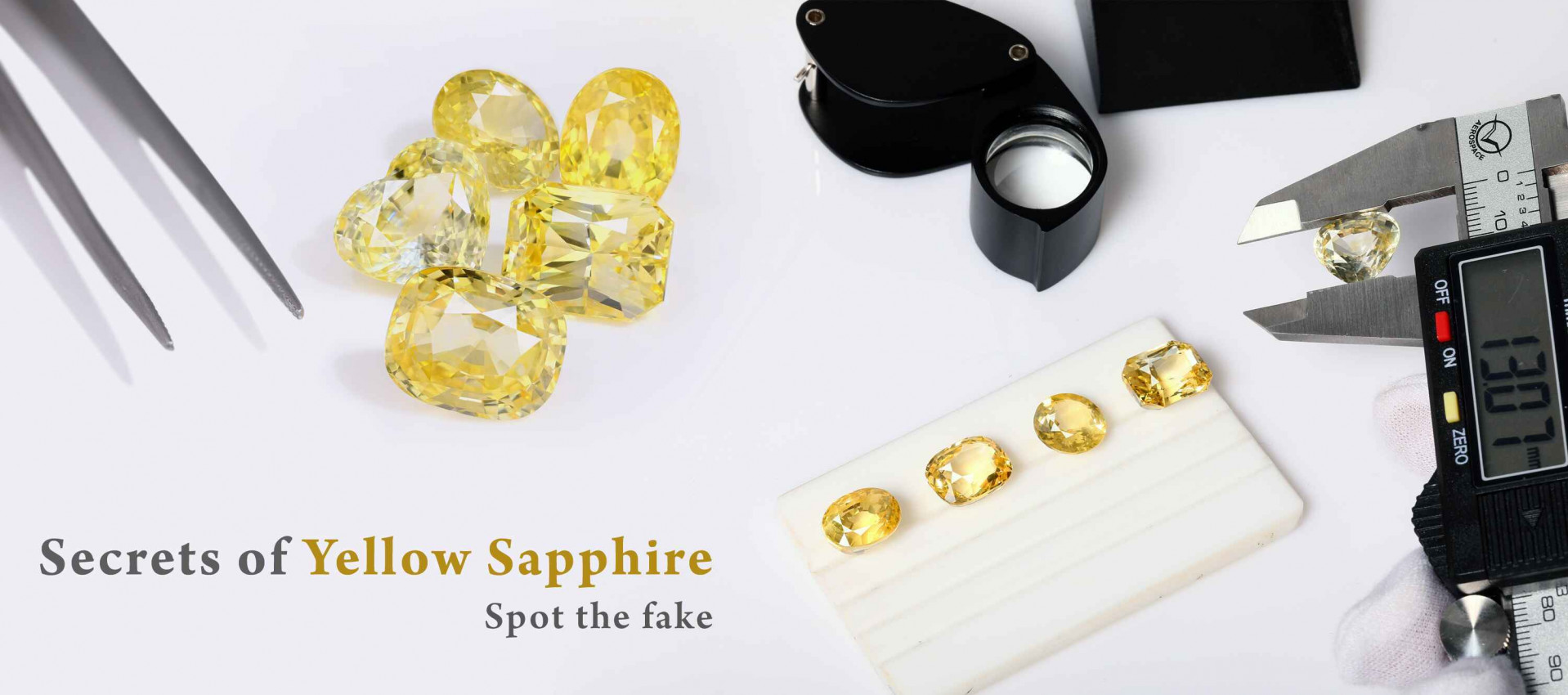 How to differentiate between synthetic & natural yellow sapphire?