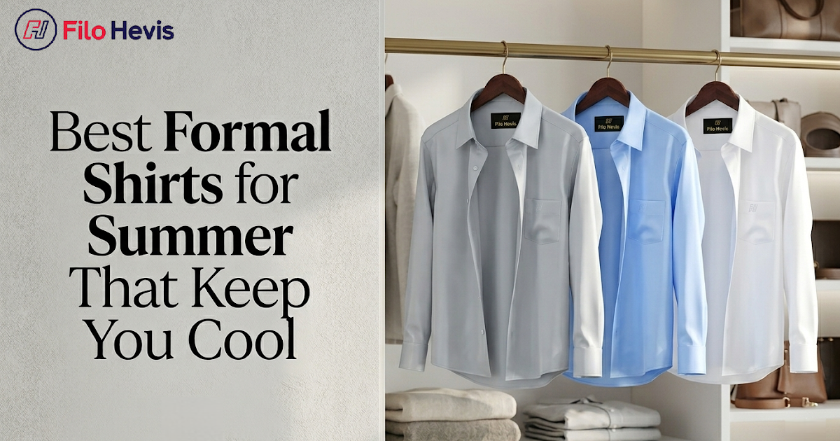Best Formal Shirts for Summer That Keep You Cool