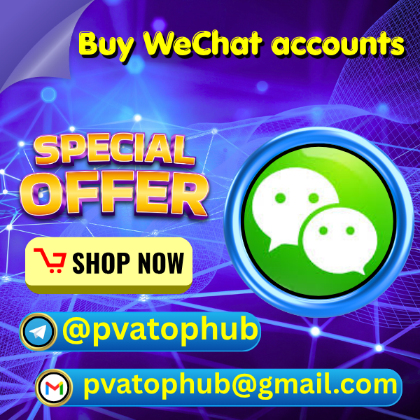 Buy WeChat accounts - PVA Top Hub