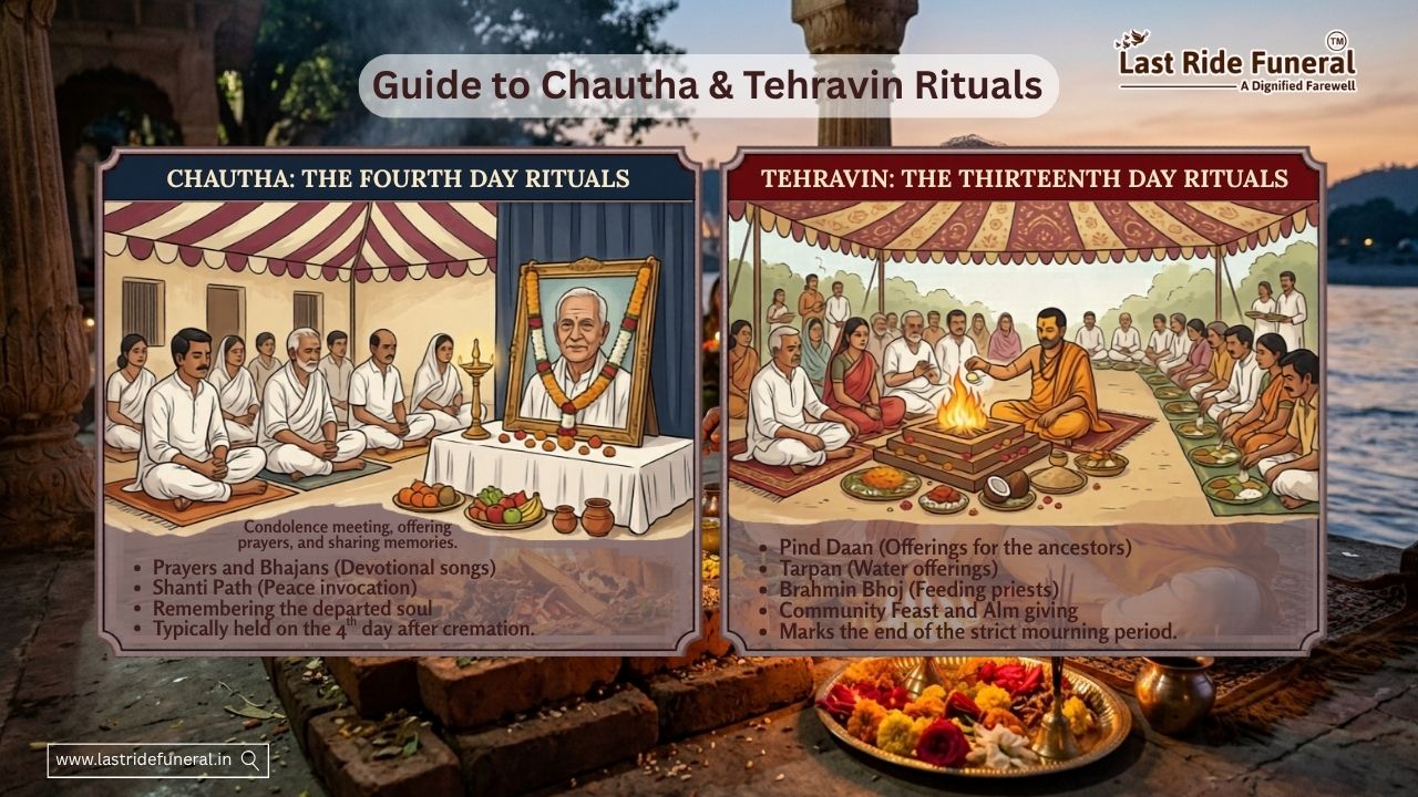Guide to Chautha & Tehravin Rituals | Last Ride Funeral
