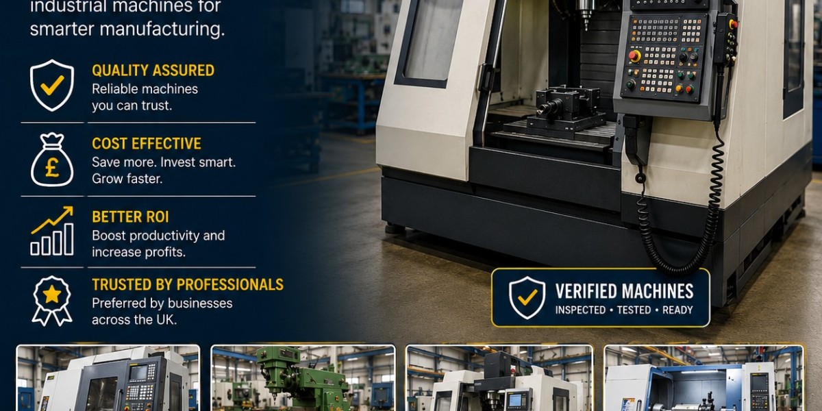 Why Smart Buyers Choose Used CNC Machines for Sale Instead of New Equipment?