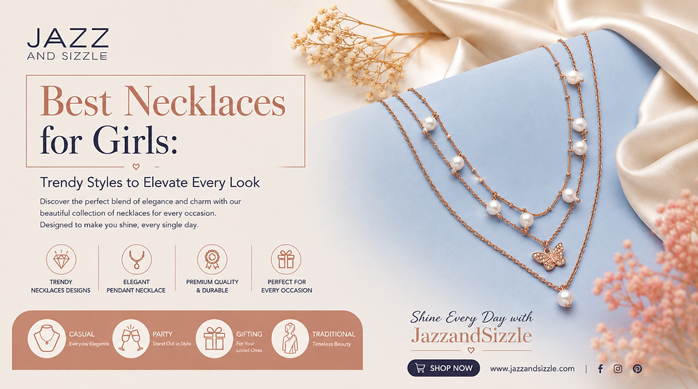 Best Necklaces for Girls – Trendy & Stylish Designs | JazzandSizzle