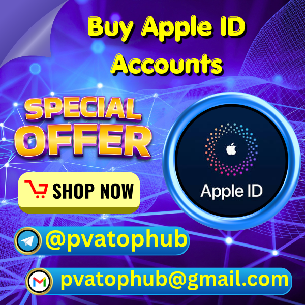 Buy Apple ID Accounts - PVA Top Hub