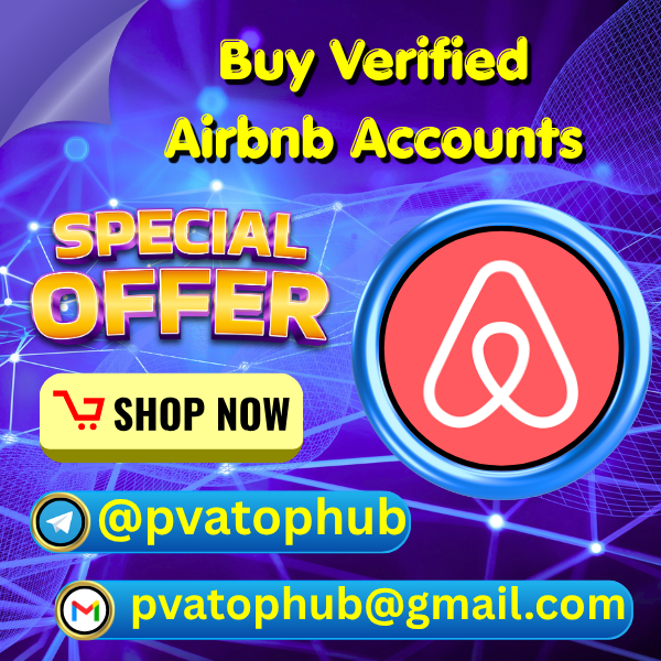 Buy Verified Airbnb Accounts - PVA Top Hub