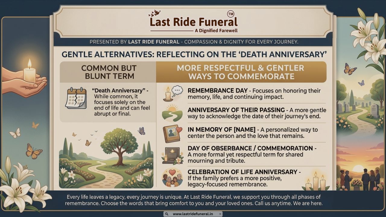 What is The Correct Way to Say Death Anniversary?