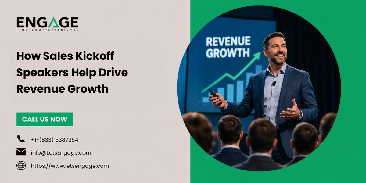 How Sales Kickoff Speakers Help Drive Revenue Growth – Motivational Speakers