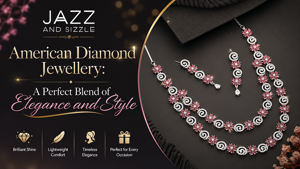 Buy Premium AD Jewellery Sets | Jazz & Sizzle