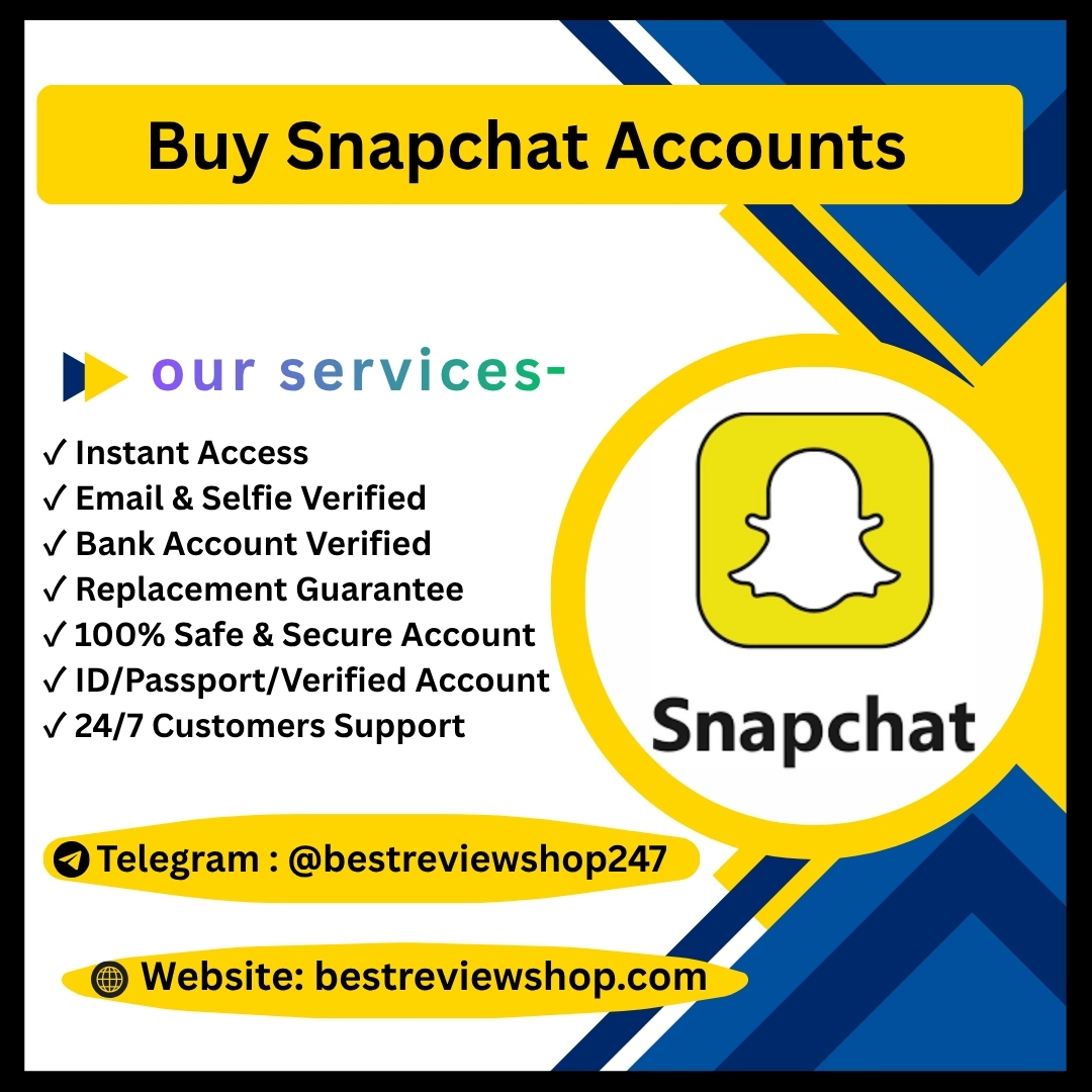 Buy Snapchat Accounts - BestReviewShop-2026