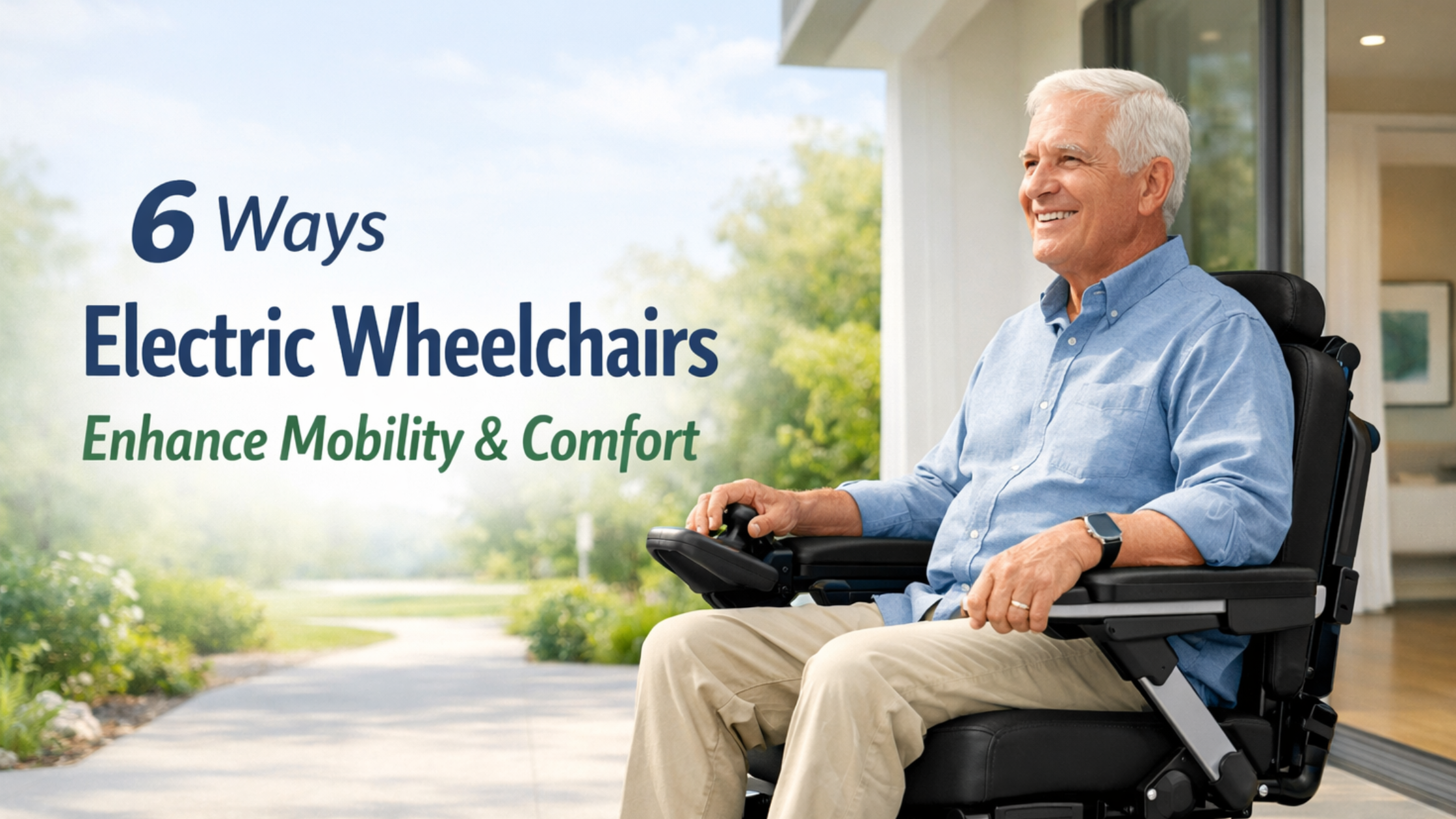 Electric Wheelchair Benefits for Daily Use in India | Aasraa | Aasraa