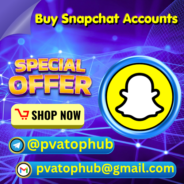 Buy Snapchat Accounts - PVA Top Hub