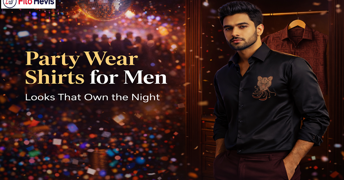 Party Wear Shirts for Men: Looks That Own the Night