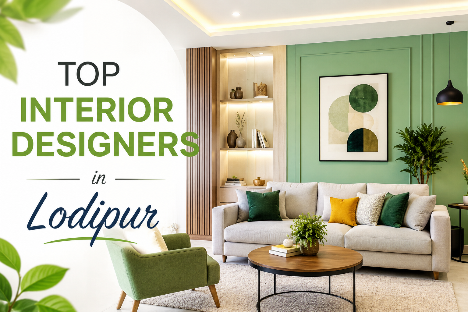 Top Interior Designers in Lodipur | Stylish & Modern Spaces by Melogranos