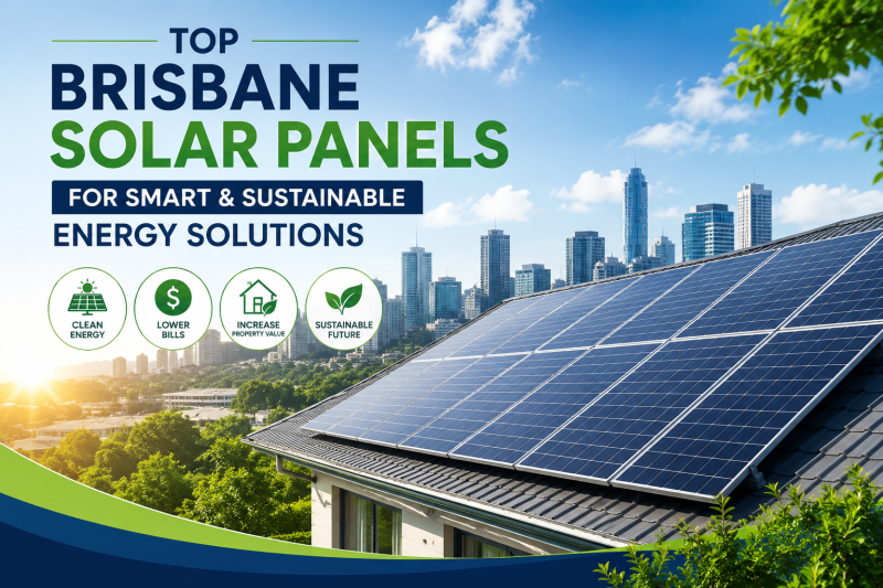 Top Brisbane Solar Panels for Smart & Sustainable Energy Solutions