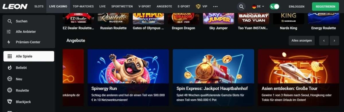 Leon Offizielles Casino Casino Cover Image