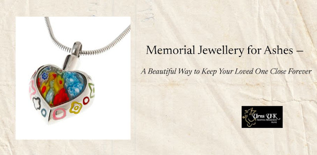 Memorial Jewellery for Ashes — A Beautiful Way to Keep Your Loved One Close Forever